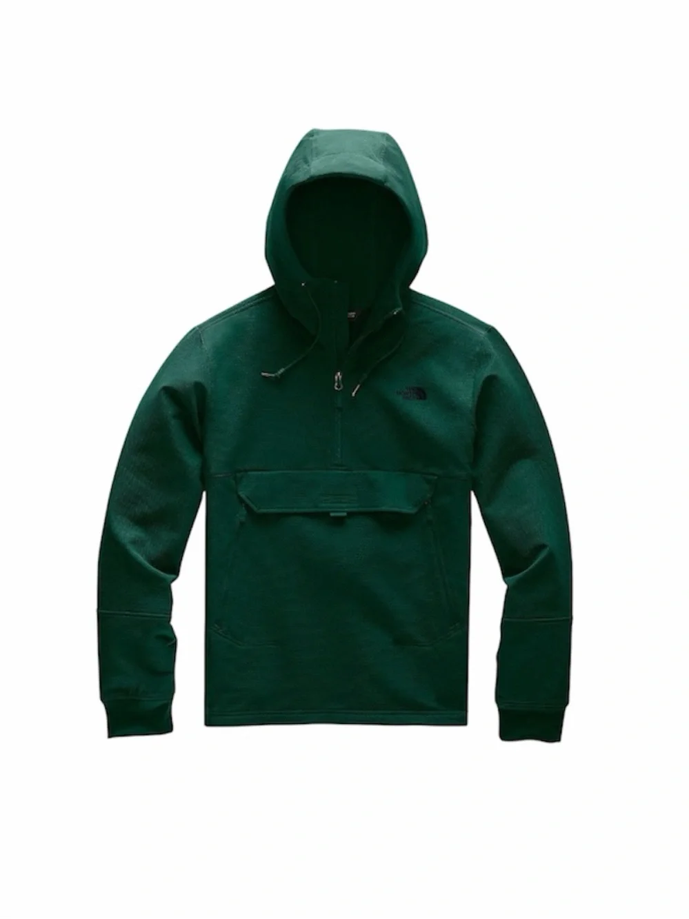 The North Face Men’s Tekno Ridge 1/4 Zip Fleece Hoodie Jacket XL Green